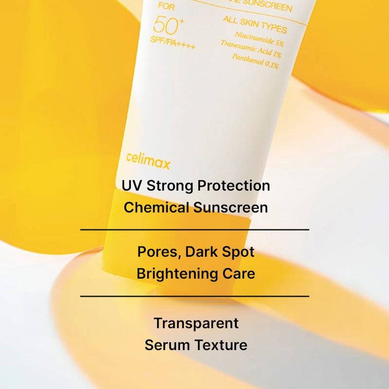 CELIMAX Pore+ Dark Spot Brightening Care Sunscreen 50ml SPF50+ - BelluBeauty