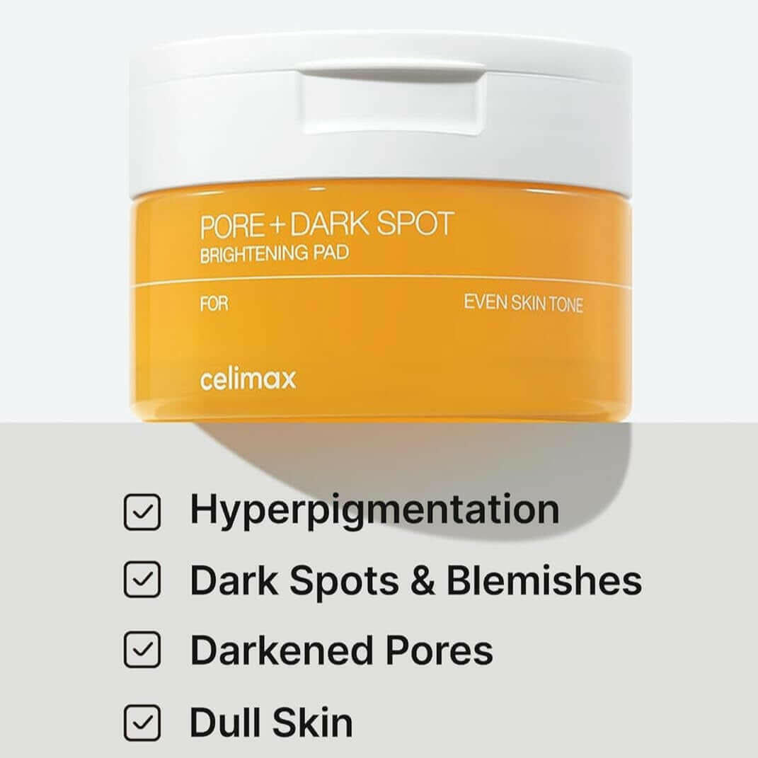 CELIMAX Pore+ Dark Spot Brightening Pad 40pcs - bellubeauty.