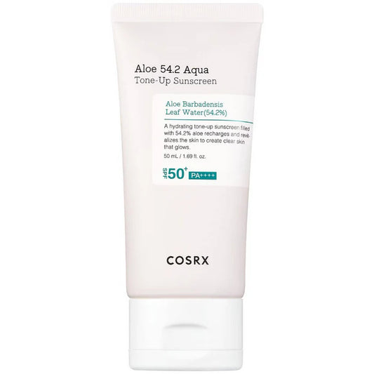 COSRX Aloe 54.2 Aqua Tone-Up Sunscreen 50ml SPF50+ - bellubeauty