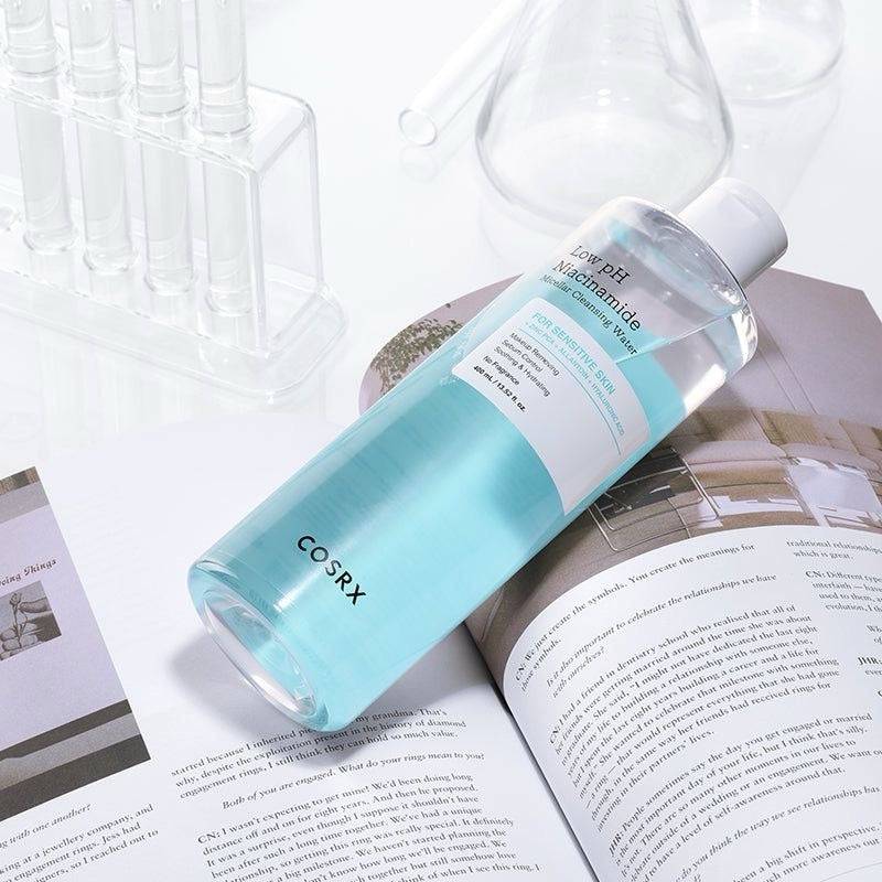 COSRX Low PH Niacinamide Micellar Cleansing Water 400ml - BelluBeauty