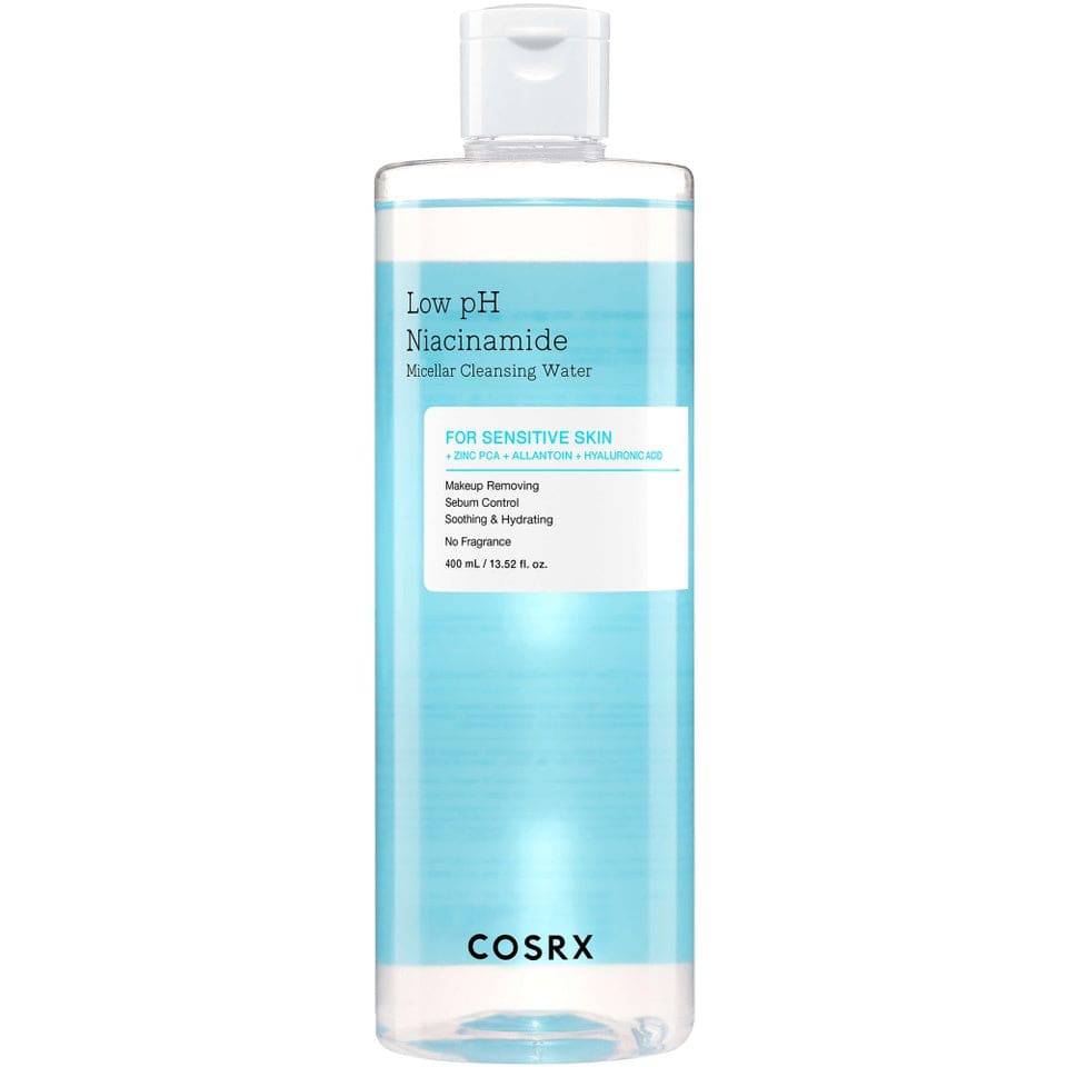 COSRX Low PH Niacinamide Micellar Cleansing Water 400ml - BelluBeauty