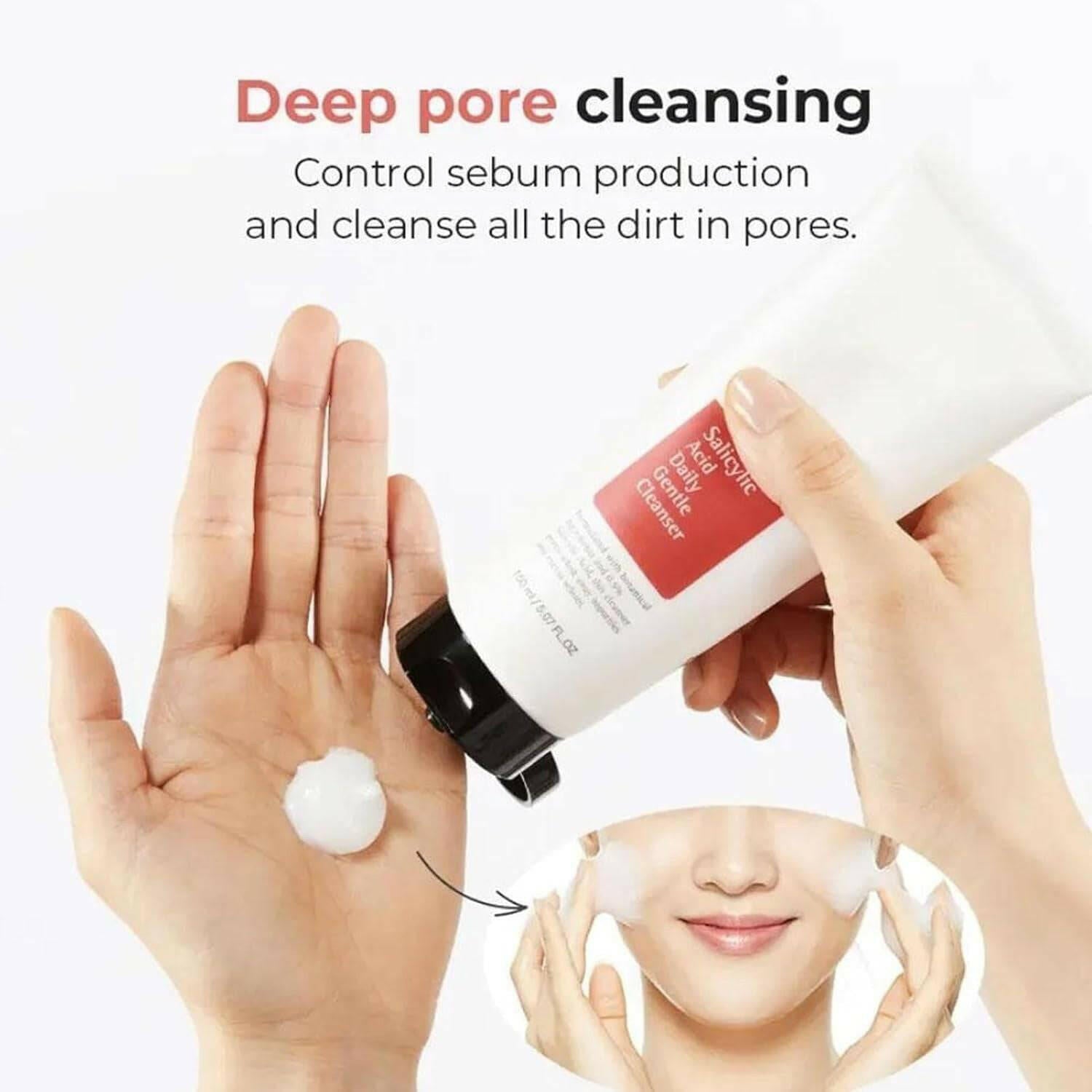 COSRX Salicylic Acid Daily Gentle Cleanser 150ml - bellubeauty