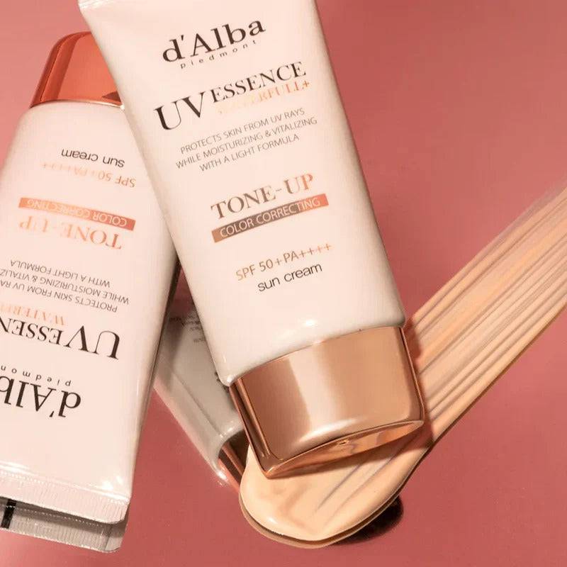 D'ALBA Waterfull Tone-Up Sunscreen 50ml SPF50+ - BelluBeauty