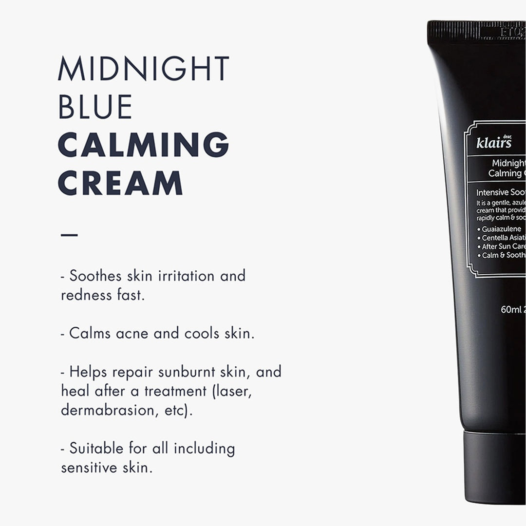 DEAR KLAIRS Midnight Blue Calming Cream 60g
