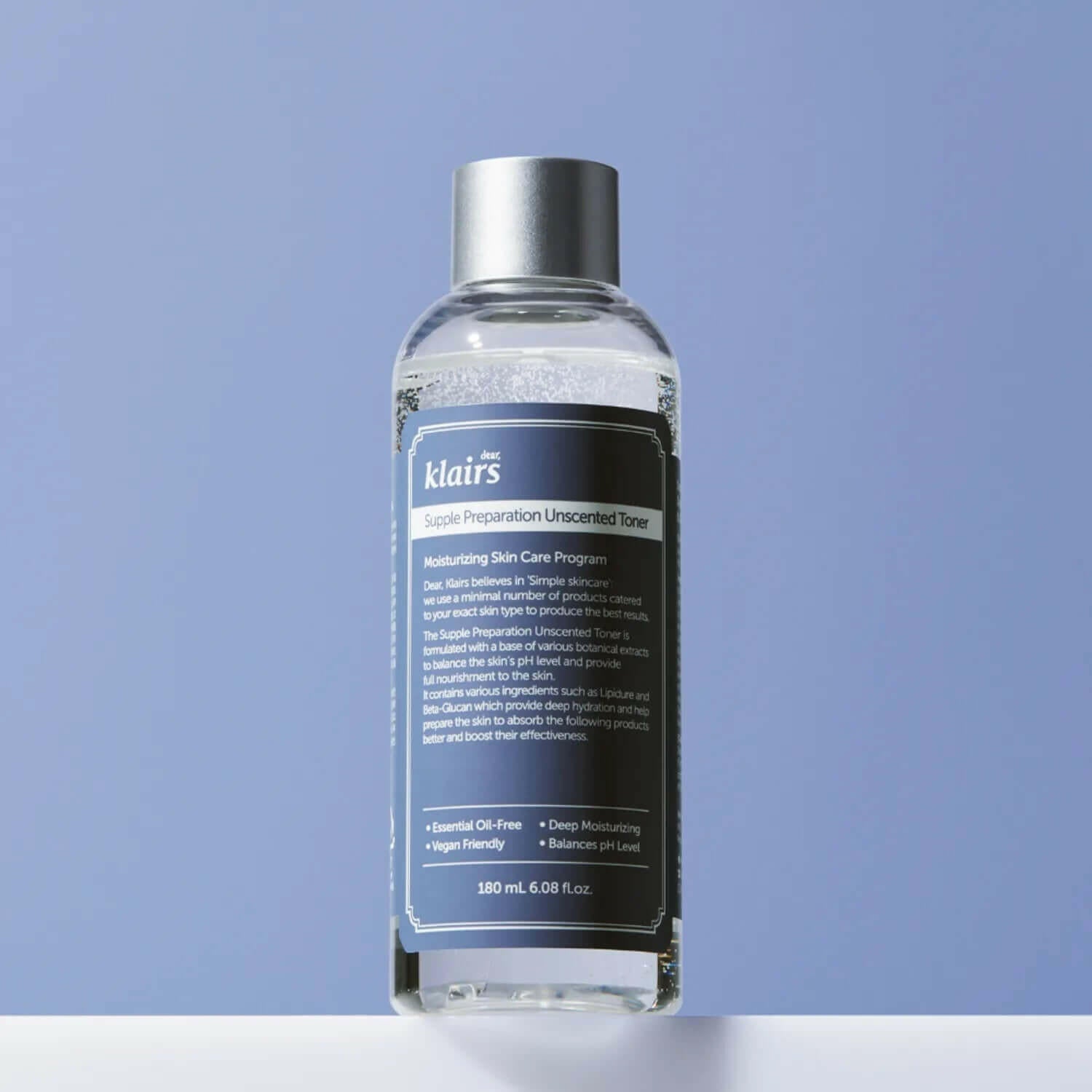 DEAR KLAIRS Supple Preparation Unscented Toner 180ml - bellubeauty.
