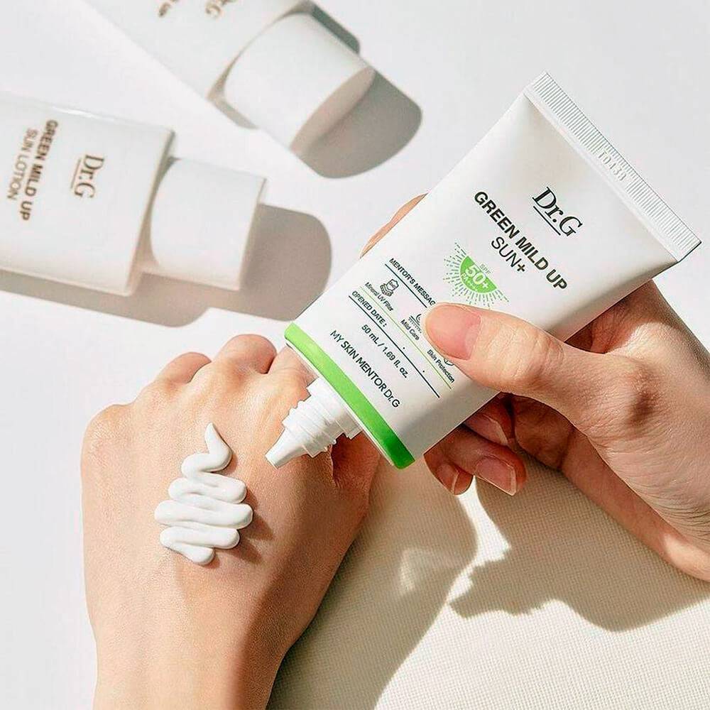 DR.G Green Mild Up Sun+ 50ml SPF50+ - bellubeauty