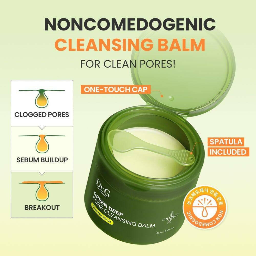 DR.G Green Deep Pore Cleansing Balm 100g - bellubeauty