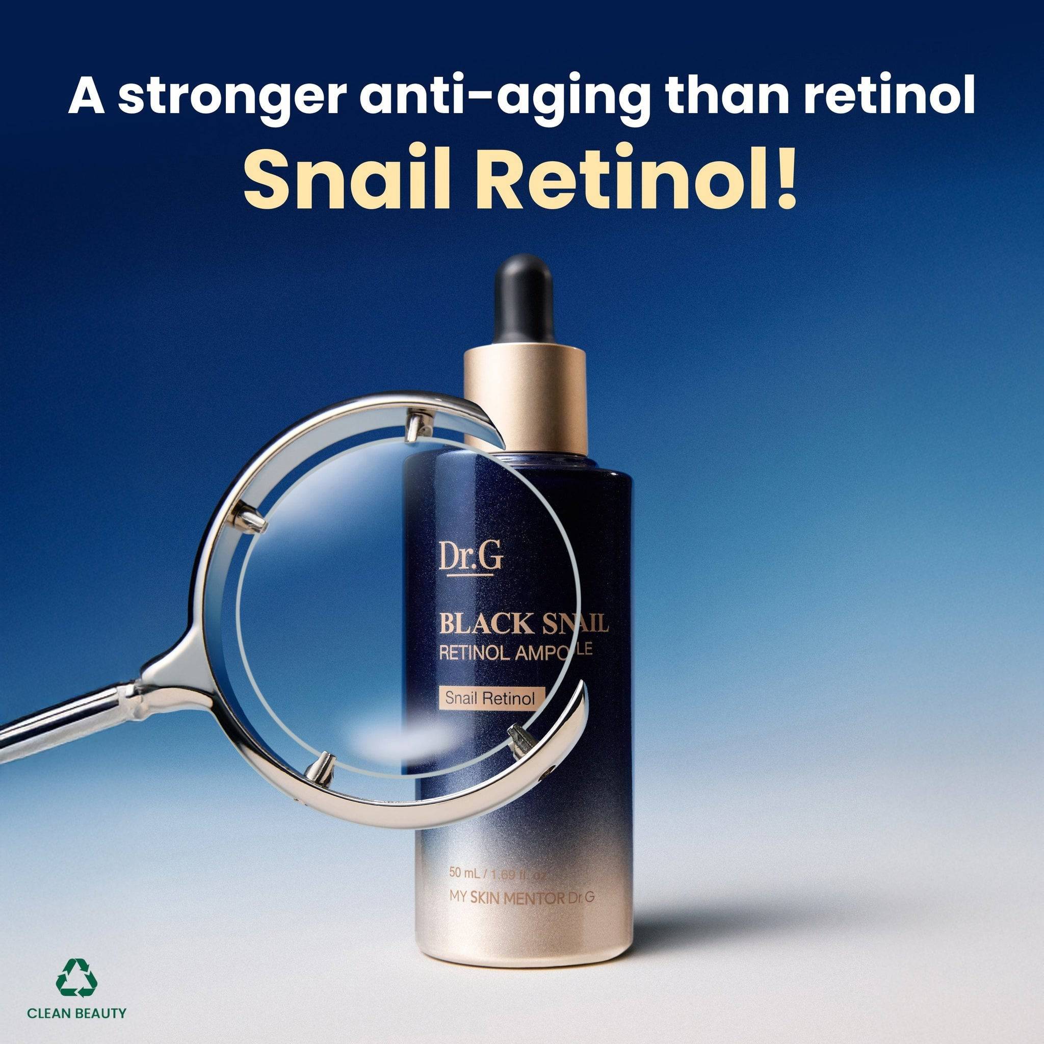DR.G Black Snail Retinol Ampoule 50ml - bellubeauty