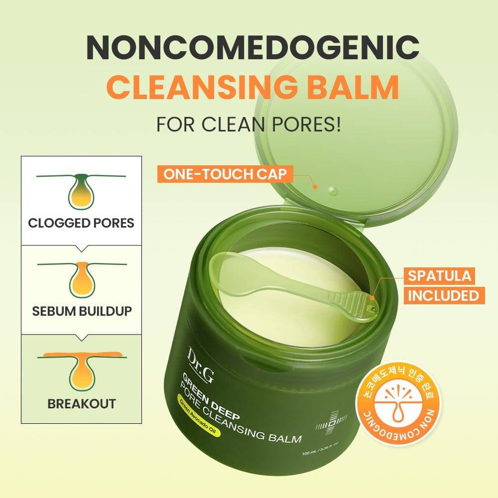 DR.G Green Deep Pore Cleansing Balm 100g - BelluBeauty