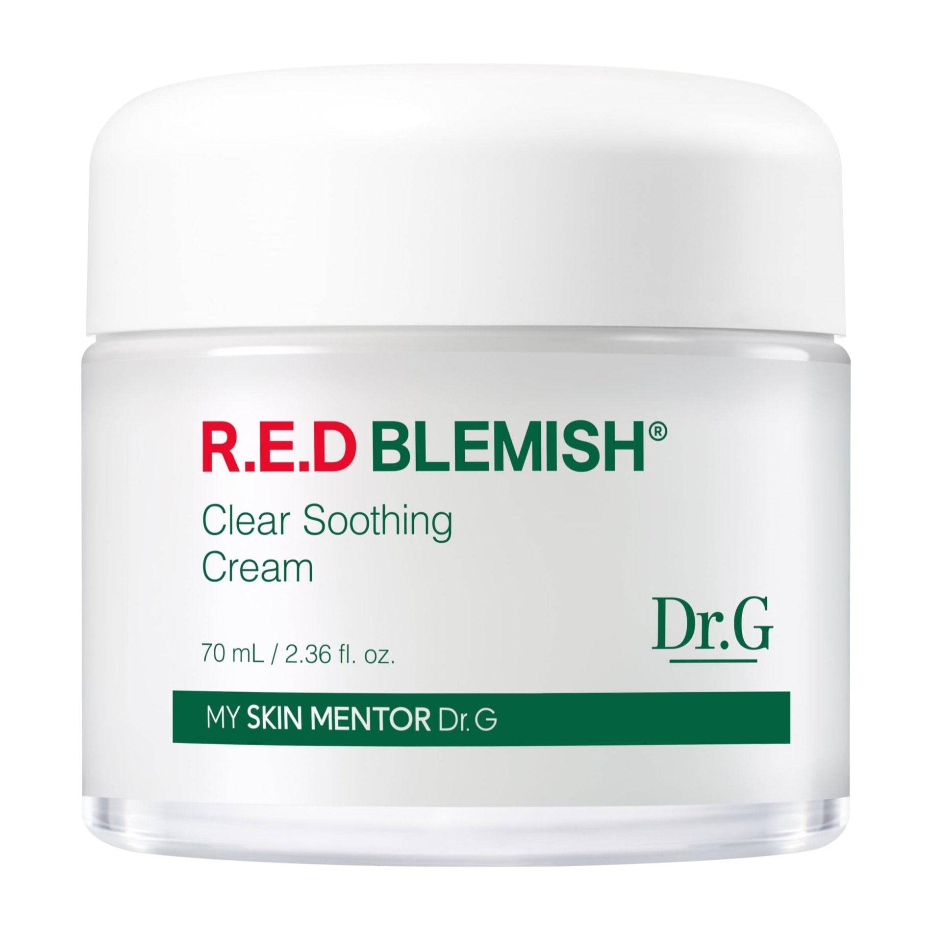 DR.G RED Blemish Clear Soothing Cream 70ml - BelluBeauty