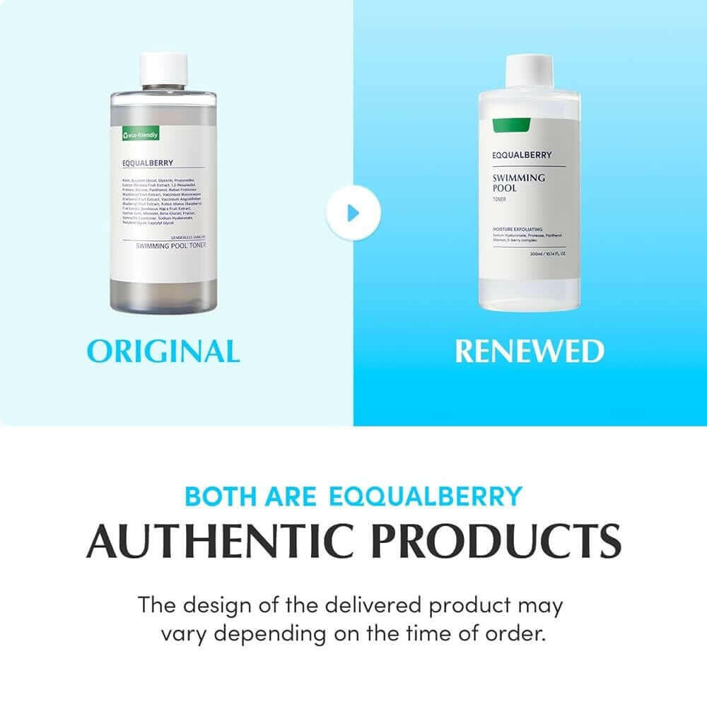 EQQUALBERRY Swimming Pool Daily Facial Toner 300ml - bellubeauty.