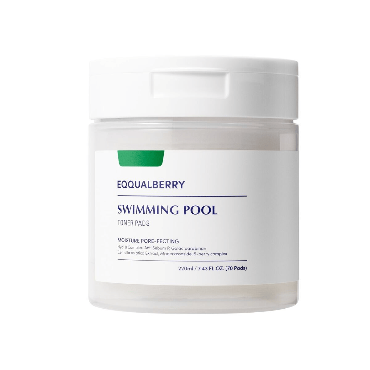 EQQUALBERRY Swimming Pool Toner Pads 70pcs - BelluBeauty