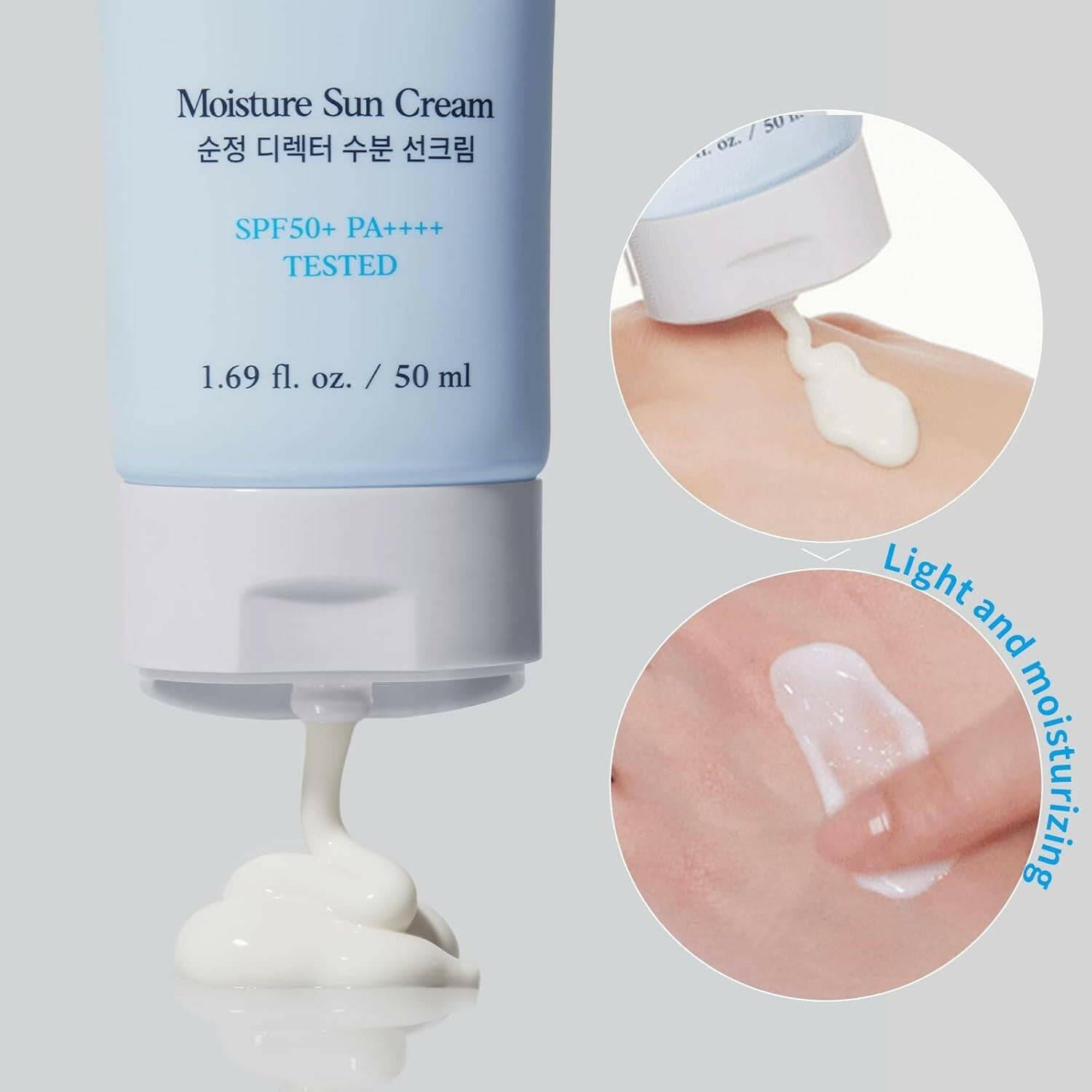 ETUDE Soonjung Directors Moisture Sun Cream 50ml SPF50+ - bellubeauty