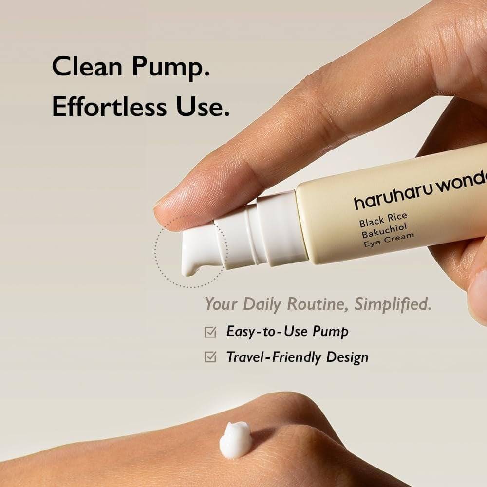 HARUHARU WONDER Black Rice Bakuchiol Eye Cream 20ml - BelluBeauty