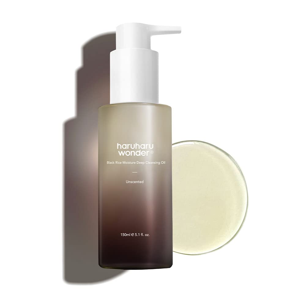 HARUHARU WONDER Black Rice Moisture Deep Cleansing Oil 150ml - BelluBeauty