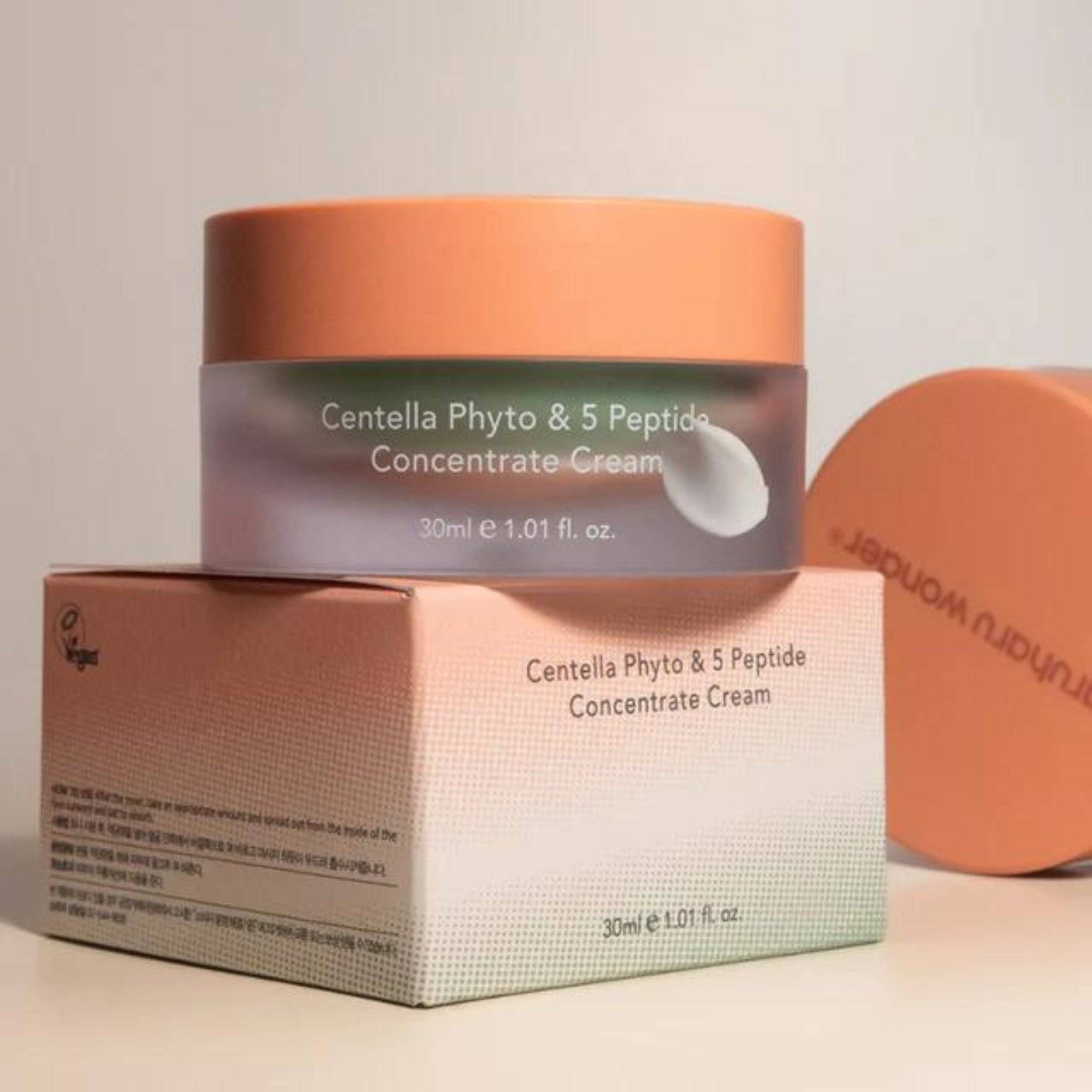 HARUHARU WONDER Centella Phyto & 5 Peptide Concentrate Cream 30ml - BelluBeauty