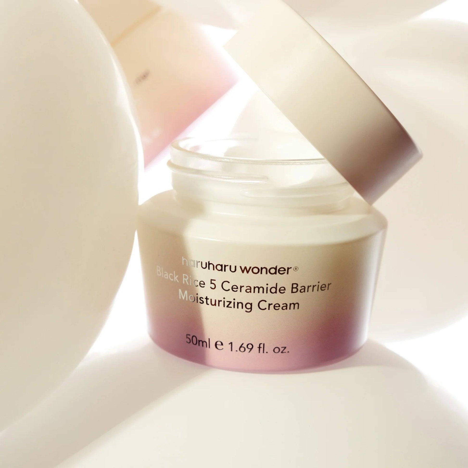 HARUHARU WONDER Black Rice 5 Ceramide Barrier Moisturizing Cream 50ml - BelluBeauty