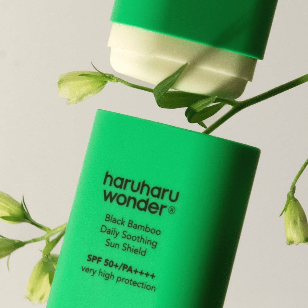 HARUHARU WONDER Black Bamboo Daily Soothing Sun Shield SPF50+ - BelluBeauty