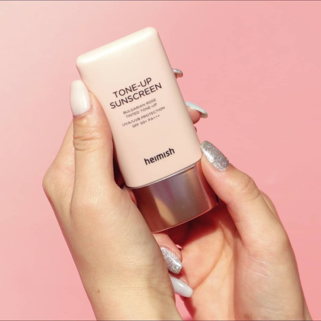 HEIMISH Bulgarian Rose Tone-Up Sunscreen 30ml SPF50+ - BelluBeauty