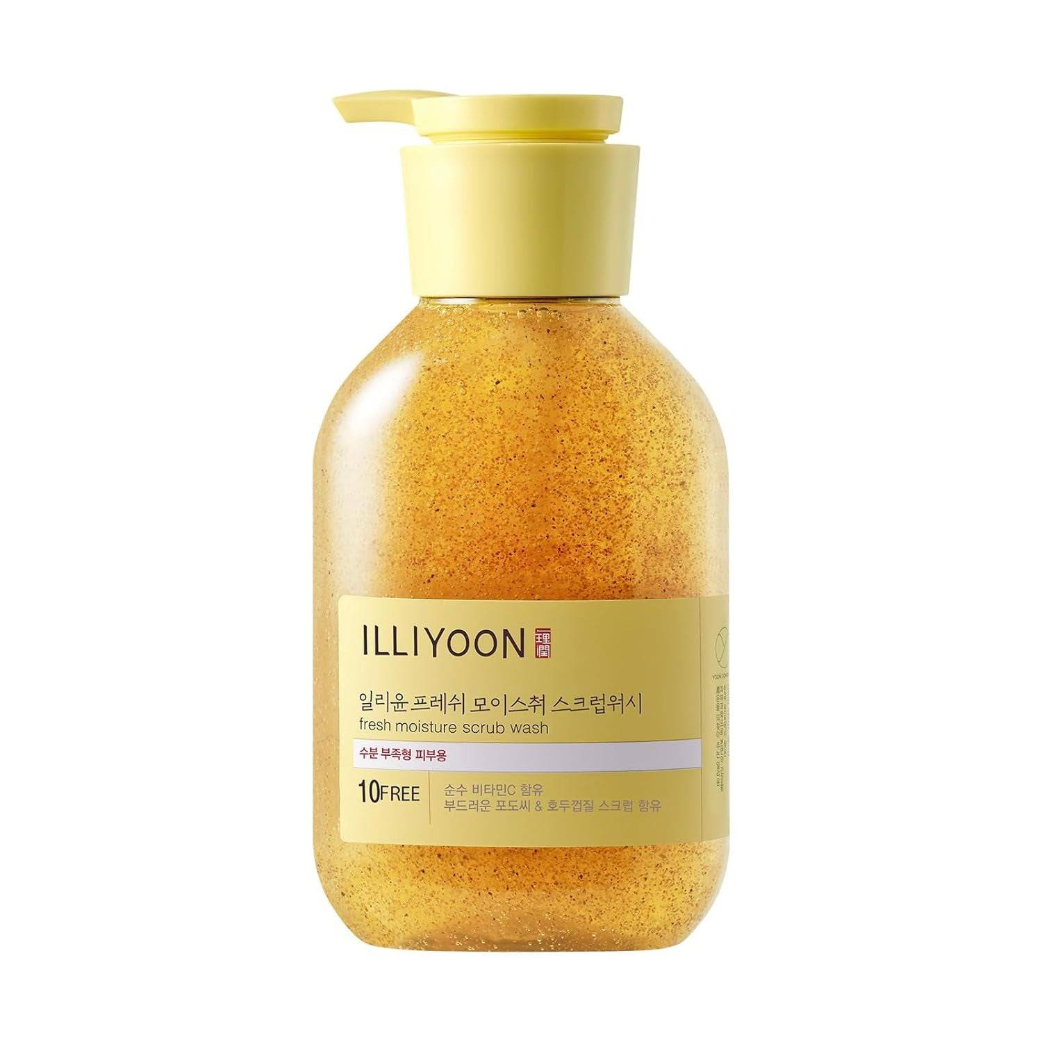 ILLIYOON Fresh Moisture Scrub Wash 400ml - bellubeauty