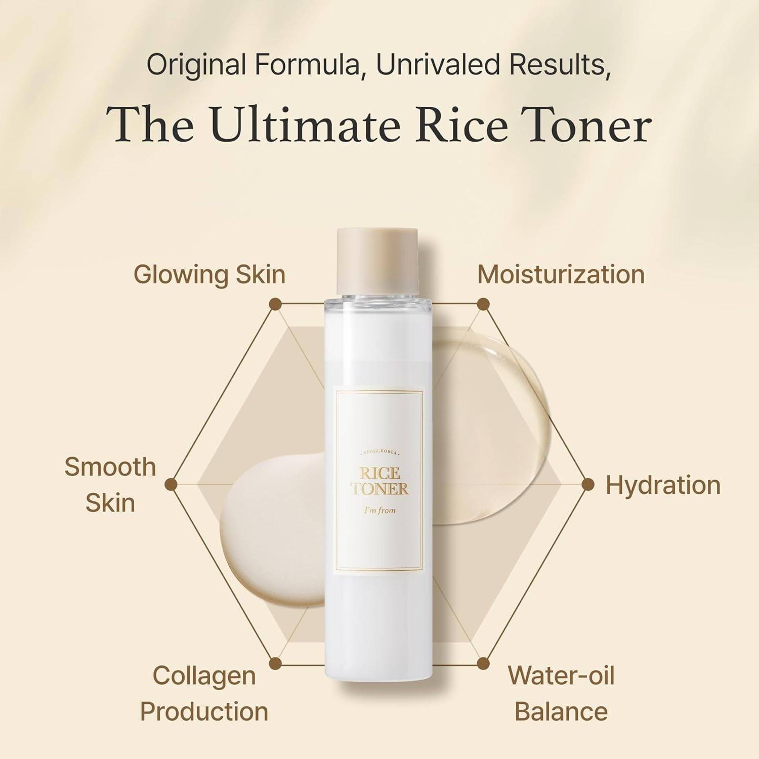 I'M FROM Rice Toner 150ml - bellubeauty