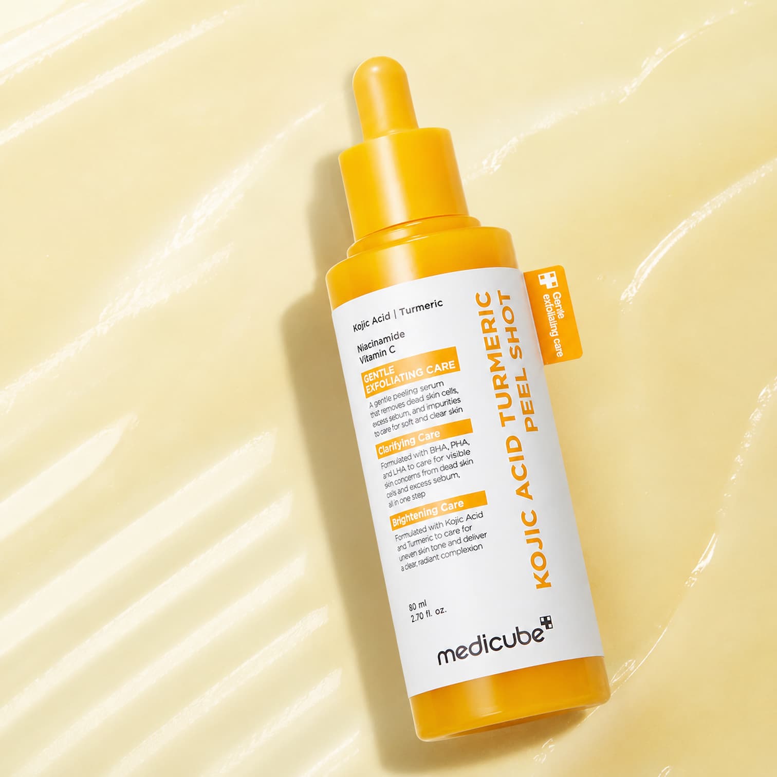 MEDICUBE Kojic Acid Turmeric Peel Shot 80ml