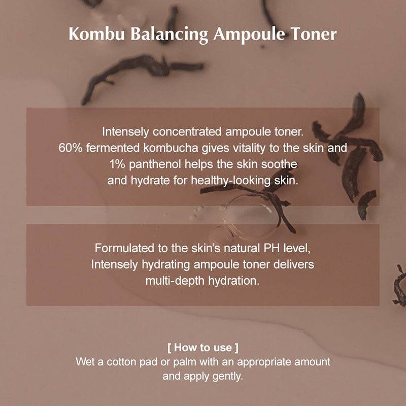 KAINE Kombu Balancing Ampoule Toner 150ml - BelluBeauty