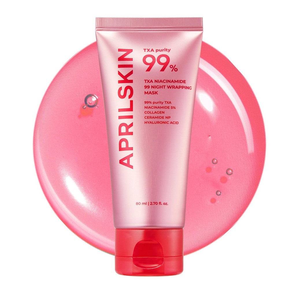 APRILSKIN TXA Niacinamide 99 Night Wrapping Mask 80ml - bellubeauty