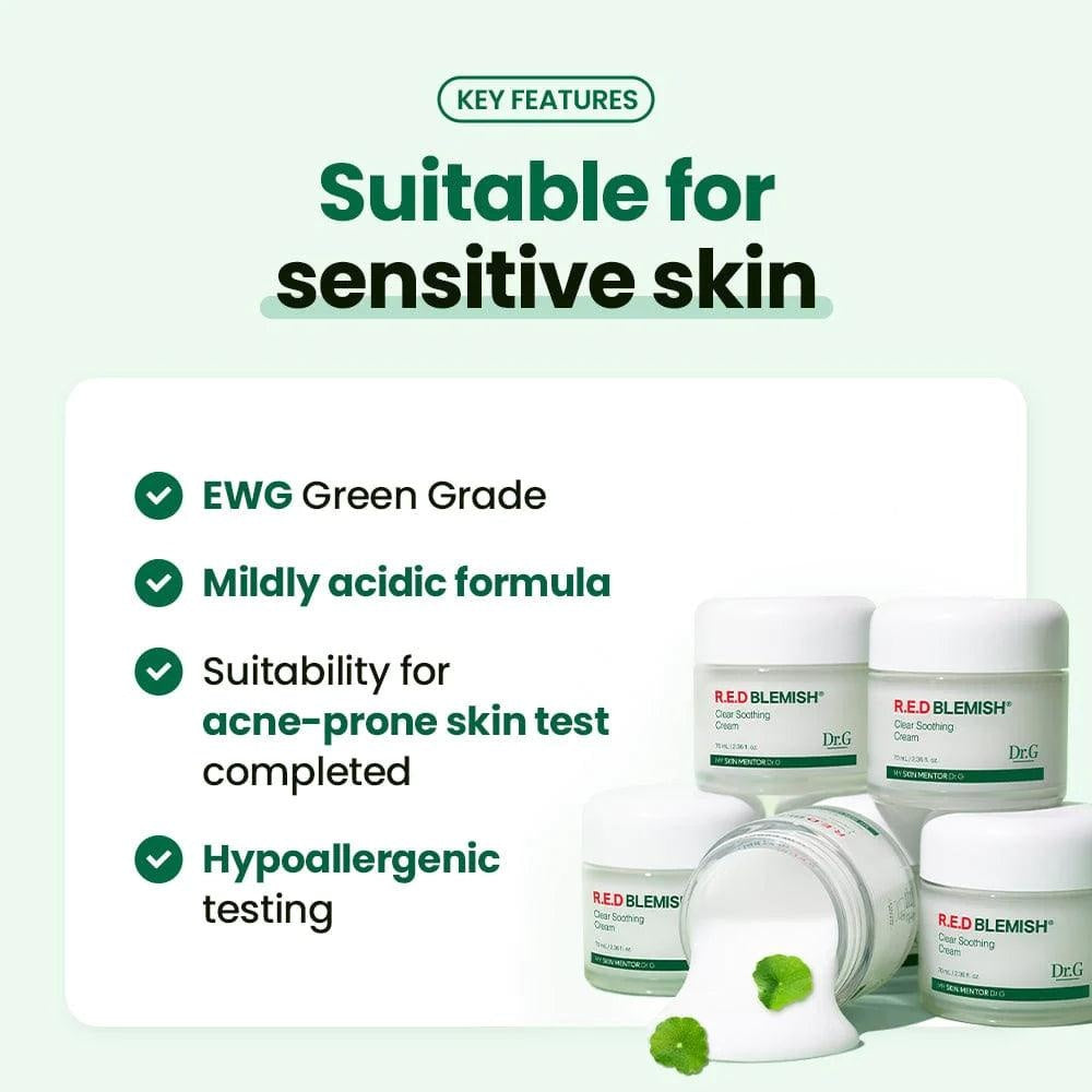 DR.G RED Blemish Clear Soothing Cream 70ml