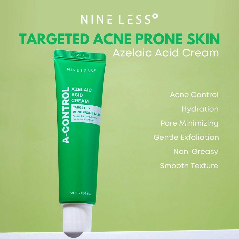 NINELESS A-Control Azelaic Acid Cream 50ml - bellubeauty.