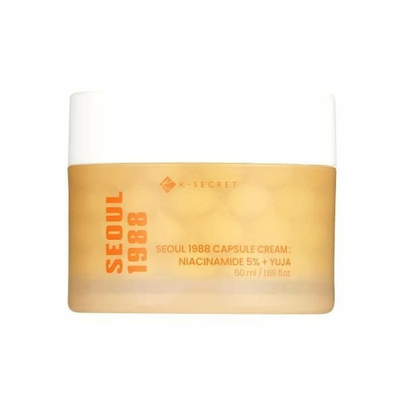 KSECRET Seoul 1988 Capsule Cream Niacinamide 5% + Yuja 50ml - bellubeauty.