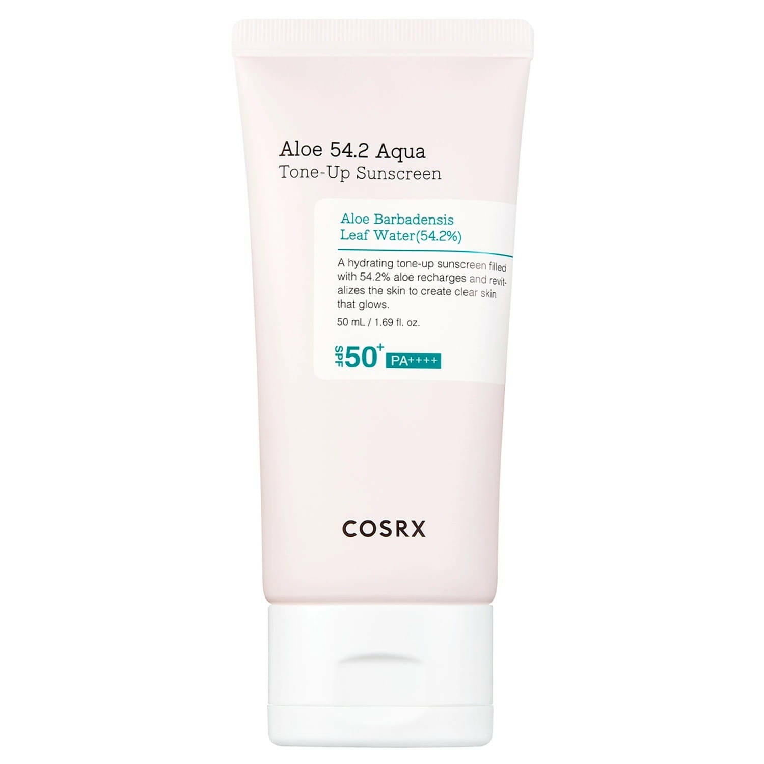 COSRX Aloe 54.2 Aqua Tone-Up Sunscreen 50ml SPF50+ - bellubeauty.