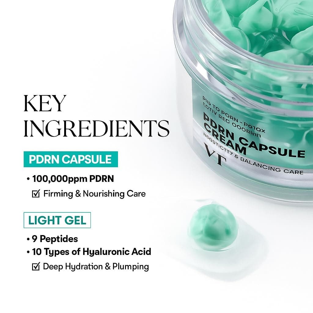 VT Cosmetics PDRN Capsule Cream 100 50ml