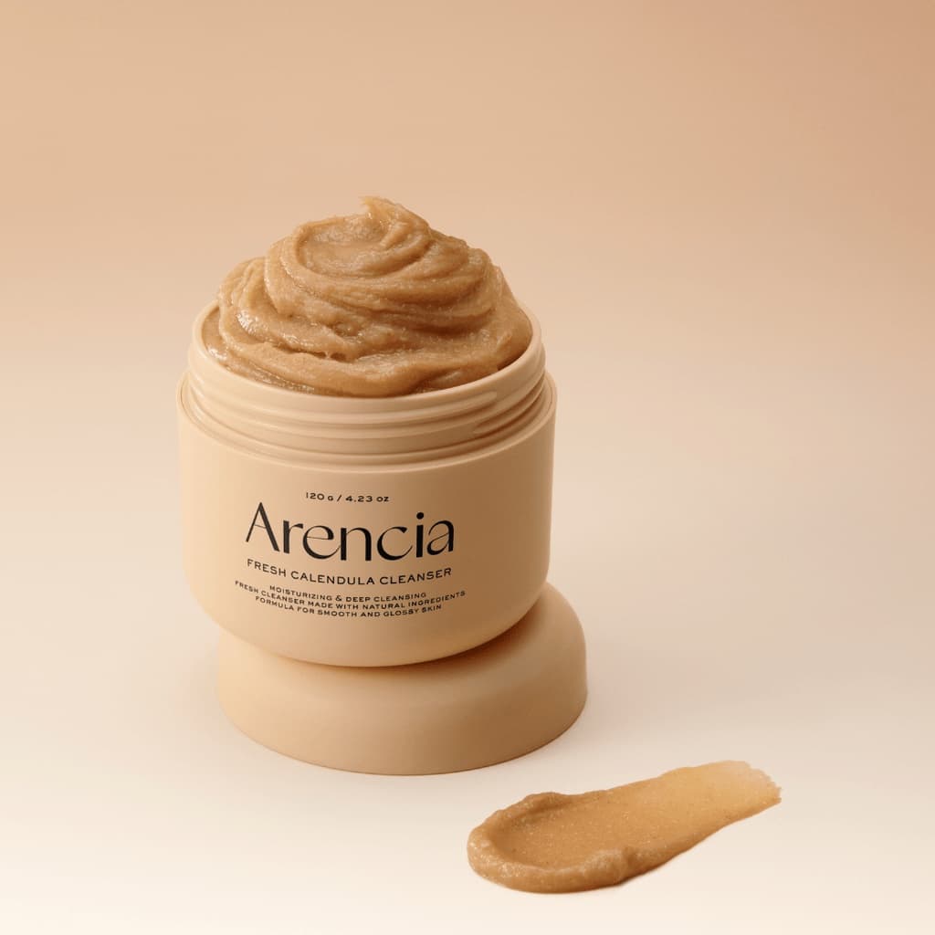 ARENCIA Calendula Rice Mochi Cleanser 120g
