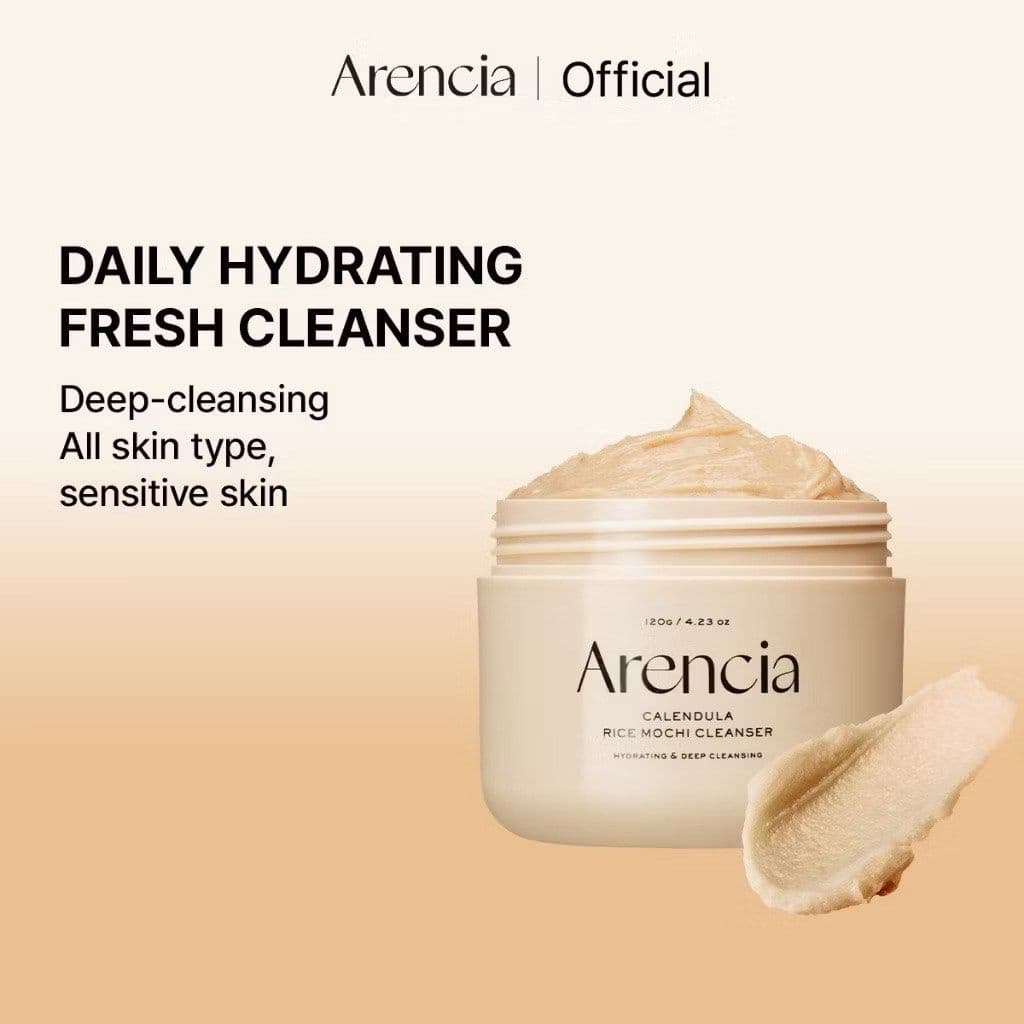 ARENCIA Calendula Rice Mochi Cleanser 120g