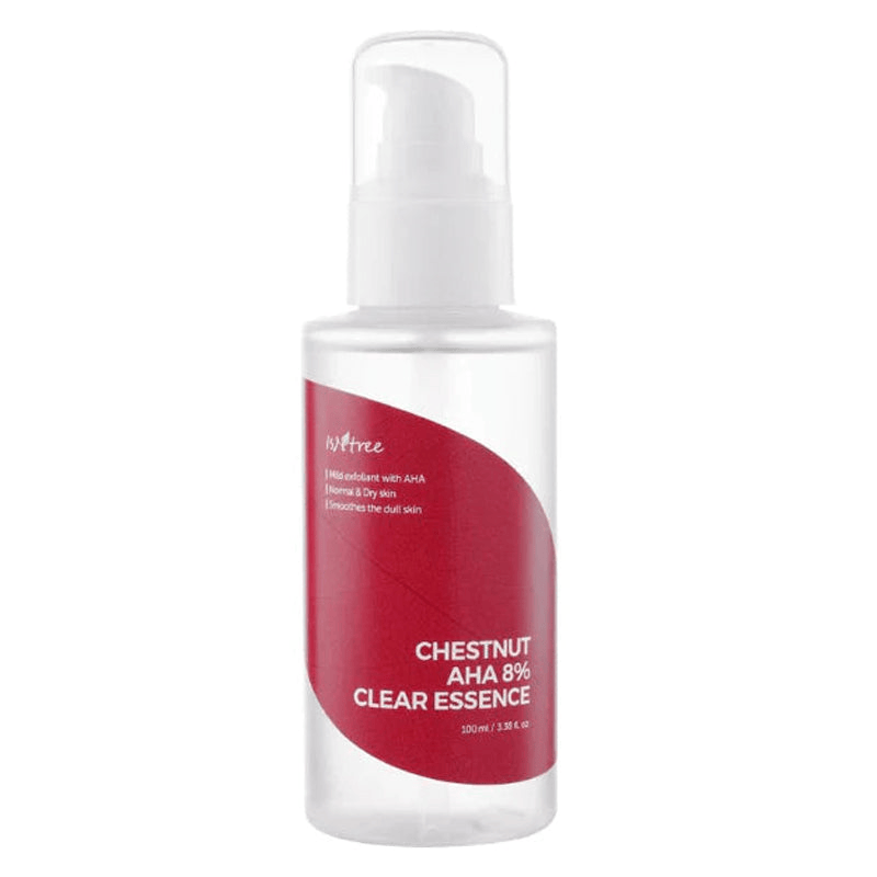 ISNTREE Chestnut AHA 8% Clear Essence 100ml - BelluBeauty