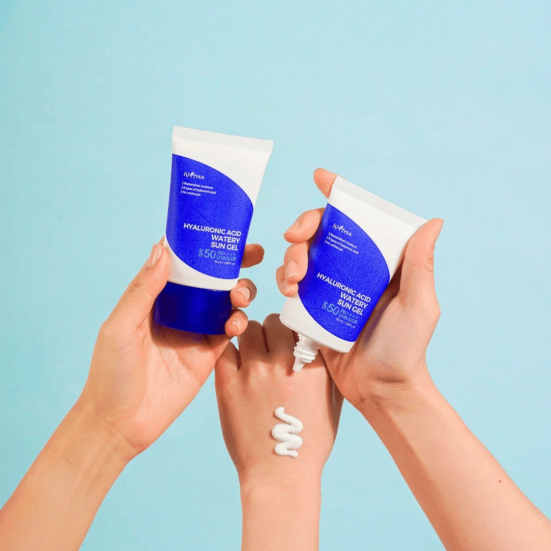 ISNTREE Hyaluronic Acid Watery Sun Gel 50ml SPF50+ - BelluBeauty