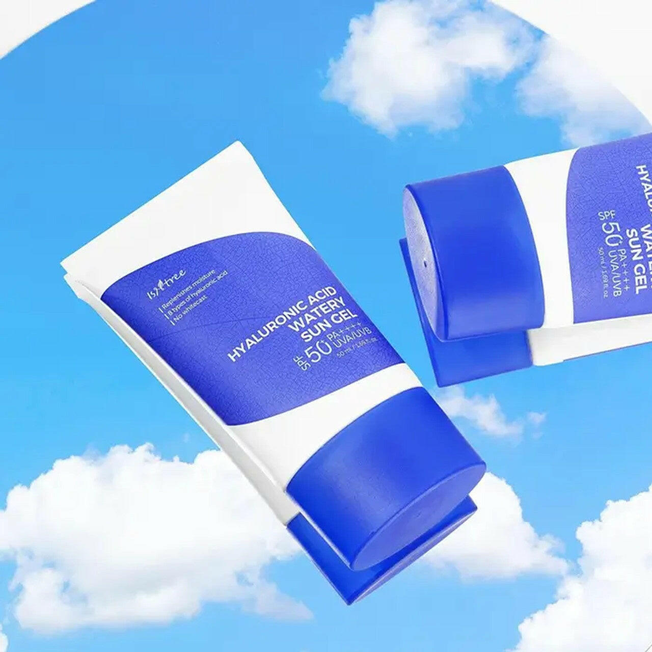 ISNTREE Hyaluronic Acid Watery Sun Gel 50ml SPF50+ - bellubeauty.
