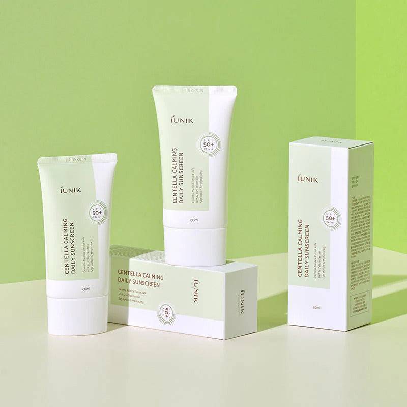 IUNIK Centella Calming Daily Sunscreen 60ml SPF50+ - BelluBeauty
