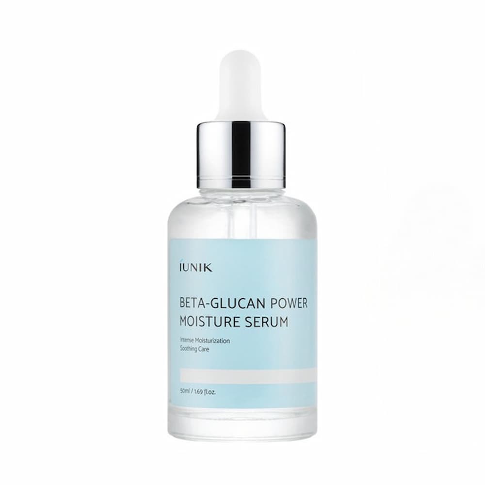 iunik beta glucan power moisture serum - bellubeauty