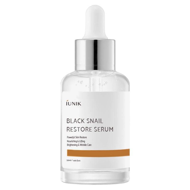 IUNIK Black Snail Restore Serum 50ml - BelluBeauty