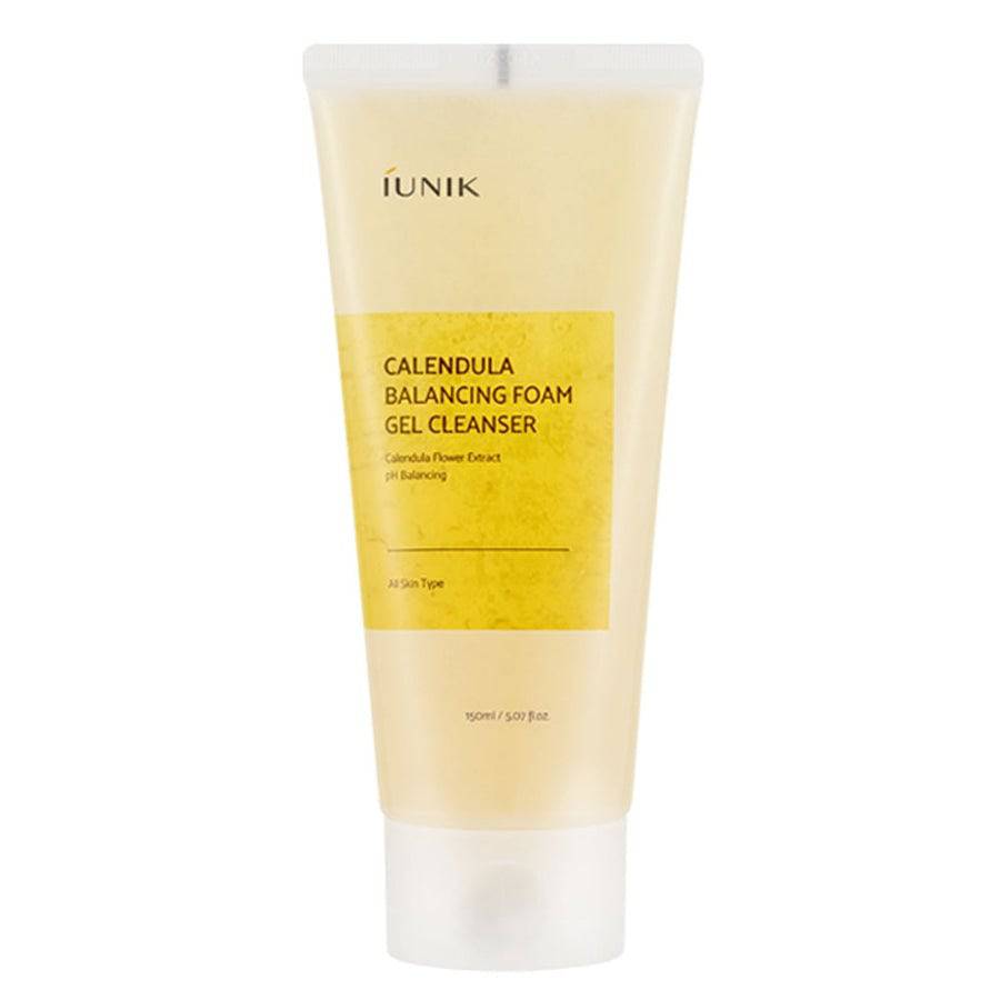 IUNIK Calendula Balancing Foam Gel Cleanser 150ml - BelluBeauty