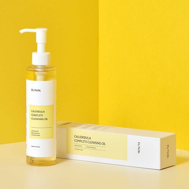 IUNIK Calendula Complete Cleansing Oil 200ml - BelluBeauty