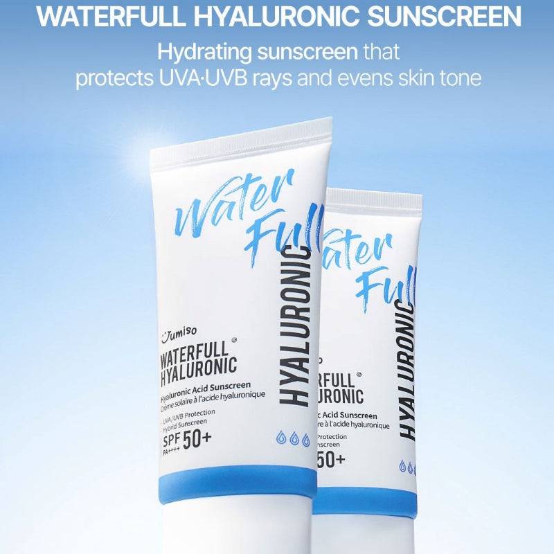 JUMISO Waterfull Hyaluronic Sunscreen 50ml SPF50+ - BelluBeauty