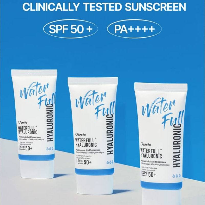 JUMISO Waterfull Hyaluronic Sunscreen 50ml SPF50+ - BelluBeauty