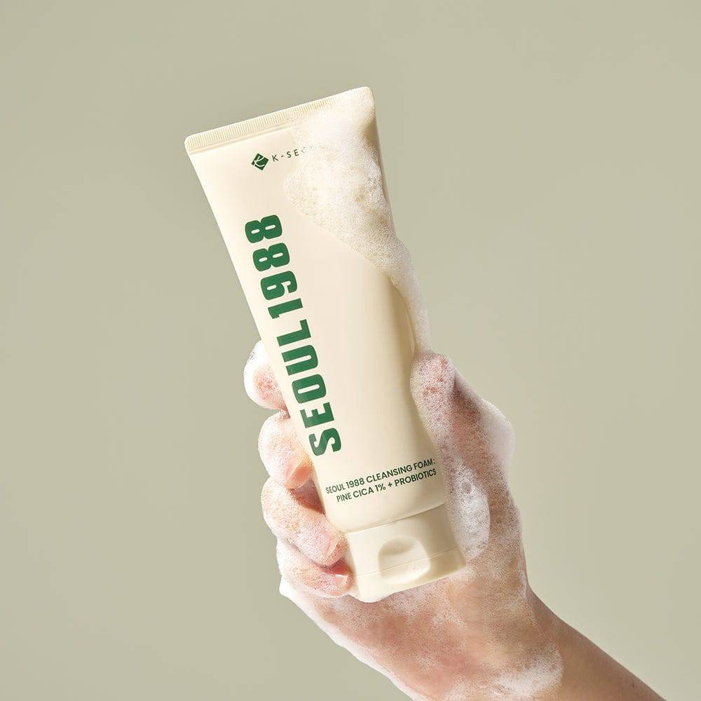 KSECRET Seoul 1988 Cleansing Foam Pine Cica 1% + Probiotics 150ml - BelluBeauty