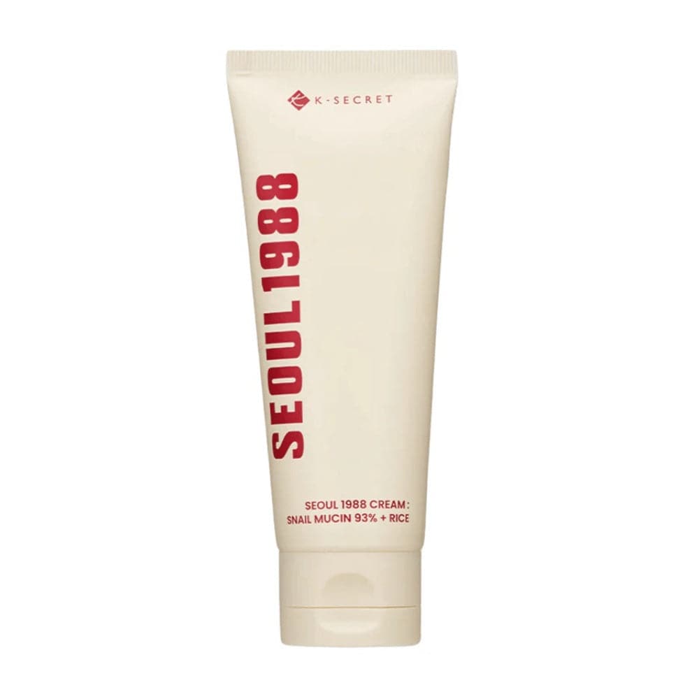 KSECRET Seoul 1988 Cream Snail Mucin 93% + Rice 100ml - BelluBeauty