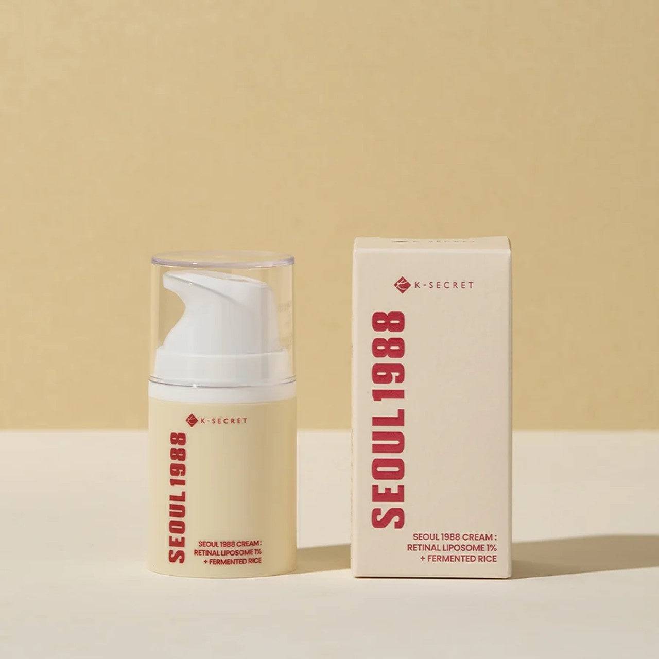 KSECRET Seoul 1988 Cream Retinal Liposome 1% + Fermented Rice 50ml - BelluBeauty