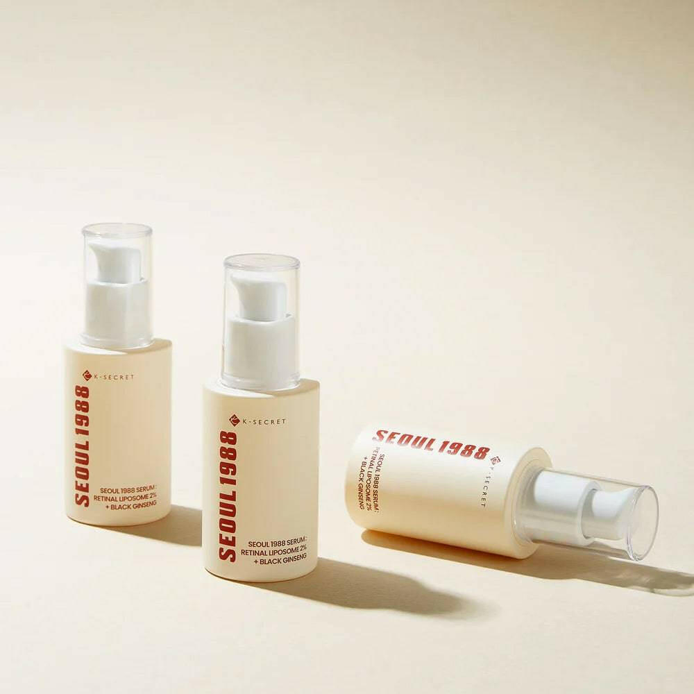 KSECRET Seoul 1988 Serum Retinal Liposome 2% + Black Ginseng 30ml - bellubeauty.
