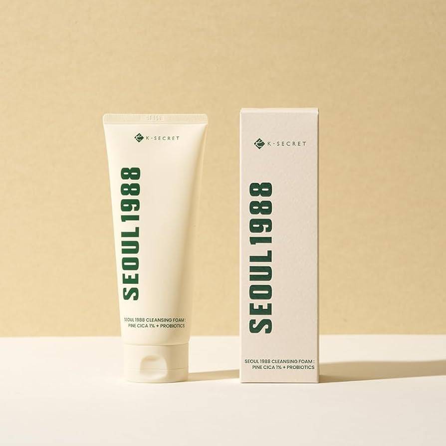 KSECRET Seoul 1988 Cleansing Foam Pine Cica 1% + Probiotics 150ml - BelluBeauty